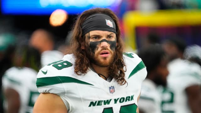 Jets' FB Nick Bawden (48)